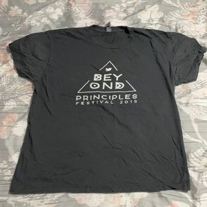 Twitter beyond principles festival T-shirt